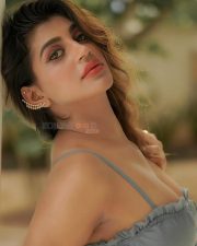 Sizzling Diva Yashika Aannand in a Stylish Grey Dress Photos 02
