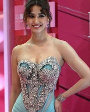 Sizzling Hot Disha Patani in a Strapless Thigh Slit Gown at Elle India Beauty Awards Photos 02