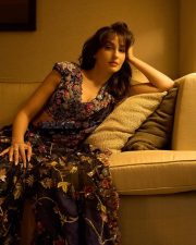 Sizzling Nora Fatehi in a Black Embroidered Saree Photos 03 Sizzling Nora Fatehi in a Black Embroidered Saree Photos 03