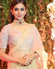 South Indian Actress Rakul Preet Singh Saree Photos