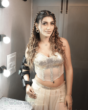 Sparkling Actress Yashika Aannand in a Gold Sequin Corset Lehenga Photos 03 Sparkling Actress Yashika Aannand in a Gold Sequin Corset Lehenga Photos 03