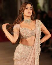 Sparkling Janhvi Kapoor in a Ethnic Lehenga at India Couture Week 2025 Photos 03