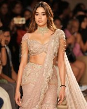 Sparkling Janhvi Kapoor in a Ethnic Lehenga at India Couture Week 2025 Photos 04