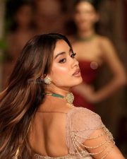 Sparkling Janhvi Kapoor in a Ethnic Lehenga at India Couture Week 2025 Photos 06