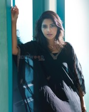 Stunning Actress Aishwarya Lekshmi in a Bold Black Dress Pictures 01