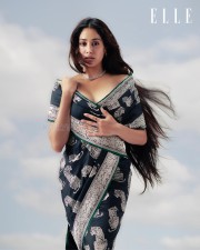 Stunning Beauty Janhvi Kapoor ELLE Magazine Photoshoot Pictures 05
