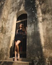 Stunning Janhvi Kapoor in a Black Mini Dress Pictures 04 Stunning Janhvi Kapoor in a Black Mini Dress Pictures 04