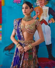 Stunning Janvhi Kapoor in a Multi Coloured Embroidered Lehenga at Anant Ambani and Radhika Merchant Mehendi Night Photos 07 Stunning Janvhi Kapoor in a Multi Coloured Embroidered Lehenga at Anant Ambani and Radhika Merchant Mehendi Night Photos 07