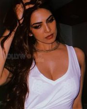 Stunning Malavika Mohanan in a See Through White Top with Lace Bra Photos 01 Stunning Malavika Mohanan in a See Through White Top with Lace Bra Photos 01