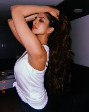 Stunning Malavika Mohanan in a See Through White Top with Lace Bra Photos05 Stunning Malavika Mohanan in a See Through White Top with Lace Bra Photos05