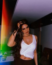 Stunning Malavika Mohanan in a See Through White Top with Lace Bra Photos06 Stunning Malavika Mohanan in a See Through White Top with Lace Bra Photos06
