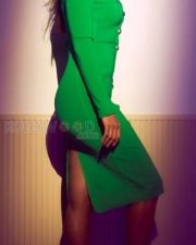 Stunning Pooja Hegde in a Figure Hugging Green Bodycon Dress Pictures 02 Stunning Pooja Hegde in a Figure Hugging Green Bodycon Dress Pictures 02