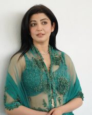 Stunning Pranita Subhash in a Teal Lehenga Photos 04