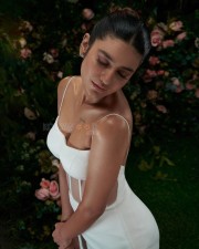 Stunning Priya Prakash Varrier in White Outfit Photoshoot Stills 02