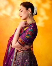 Stunning Tamannaah Bhatia in a Gorgeous Purple Lehenga Photos 01 Stunning Tamannaah Bhatia in a Gorgeous Purple Lehenga Photos 01