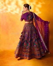 Stunning Tamannaah Bhatia in a Gorgeous Purple Lehenga Photos 04 Stunning Tamannaah Bhatia in a Gorgeous Purple Lehenga Photos 04