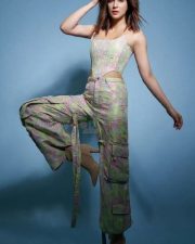Stylish Kriti Sanon in a Floral Corset Cargo Dress Pictures 03