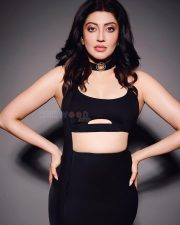 Stylish Pranita Subhash in a Black Dress Pictures 01