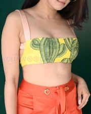 Stylish Pranitha Subhash in a Bright Orange Outfit Photos 02