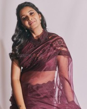 Stylish Priya Bhavani Shankar in a Transaparent Saree Pictures 02