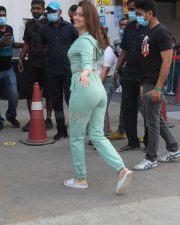 Tamanna Bhatia Snapped Shooting at Filmcity Photos