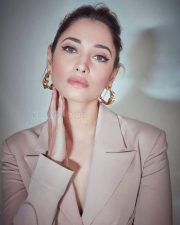 Tamanna Bhatia in a Beige Formal Photo 01