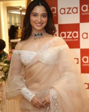 Tamannaah Bhatia at AZA Fashion New Store Launch in Hyderabad Photos 07