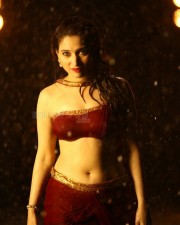 Tamannaah Bhatia in Red Dress at Bengal Tiger Movie Chupulatho Song Pictures