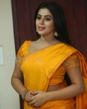 Tamil Actress Poorna Saree Photos