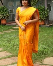 Tamil Actress Poorna Saree Photos