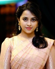 Tamil Actress Sri Divya Saree Photos