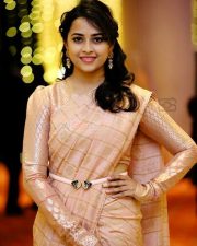 Tamil Actress Sri Divya Saree Photos