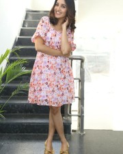 Telugu Actress Anikha Surendran at Butta Bomma Movie Success Meet Pictures 02