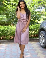 Telugu Actress Priyanka Jain at Chalte Chalte Teaser Launch Photos