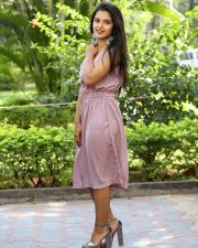 Telugu Actress Priyanka Jain at Chalte Chalte Teaser Launch Photos