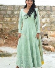 Telugu Actress Sandhya Raju at Natyam Movie Interview Pictures 12
