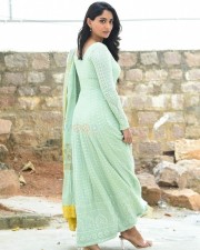 Telugu Actress Sandhya Raju at Natyam Movie Interview Pictures 13