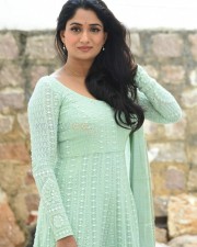 Telugu Actress Sandhya Raju at Natyam Movie Interview Pictures 18