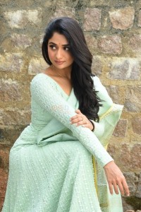 Telugu Actress Sandhya Raju at Natyam Movie Interview Pictures 32