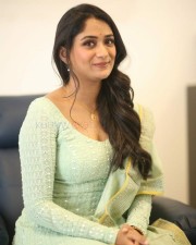 Telugu Actress Sandhya Raju at Natyam Movie Interview Pictures 35