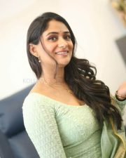 Telugu Actress Sandhya Raju at Natyam Movie Interview Pictures 37