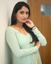Telugu Actress Sandhya Raju at Natyam Movie Interview Pictures 39