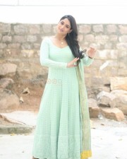 Telugu Actress Sandhya Raju at Natyam Movie Interview Pictures 43