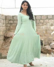 Telugu Actress Sandhya Raju at Natyam Movie Interview Pictures 45