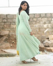 Telugu Actress Sandhya Raju at Natyam Movie Interview Pictures 46