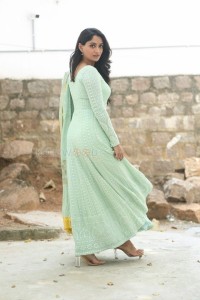 Telugu Actress Sandhya Raju at Natyam Movie Interview Pictures 46