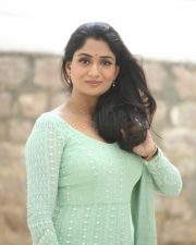 Telugu Actress Sandhya Raju at Natyam Movie Interview Pictures 56