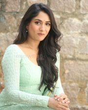 Telugu Actress Sandhya Raju at Natyam Movie Interview Pictures 60