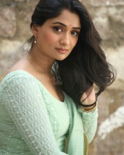 Telugu Actress Sandhya Raju at Natyam Movie Interview Pictures 68