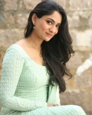 Telugu Actress Sandhya Raju at Natyam Movie Interview Pictures 70